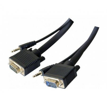 Hypertec 137242-HY VGA cable 15 m VGA (D-Sub) Black
