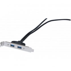 USB3.0 Slot Bracket- 2 Ports