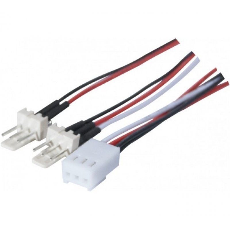 Power splitter cable for fan with 3 pins-45 cm