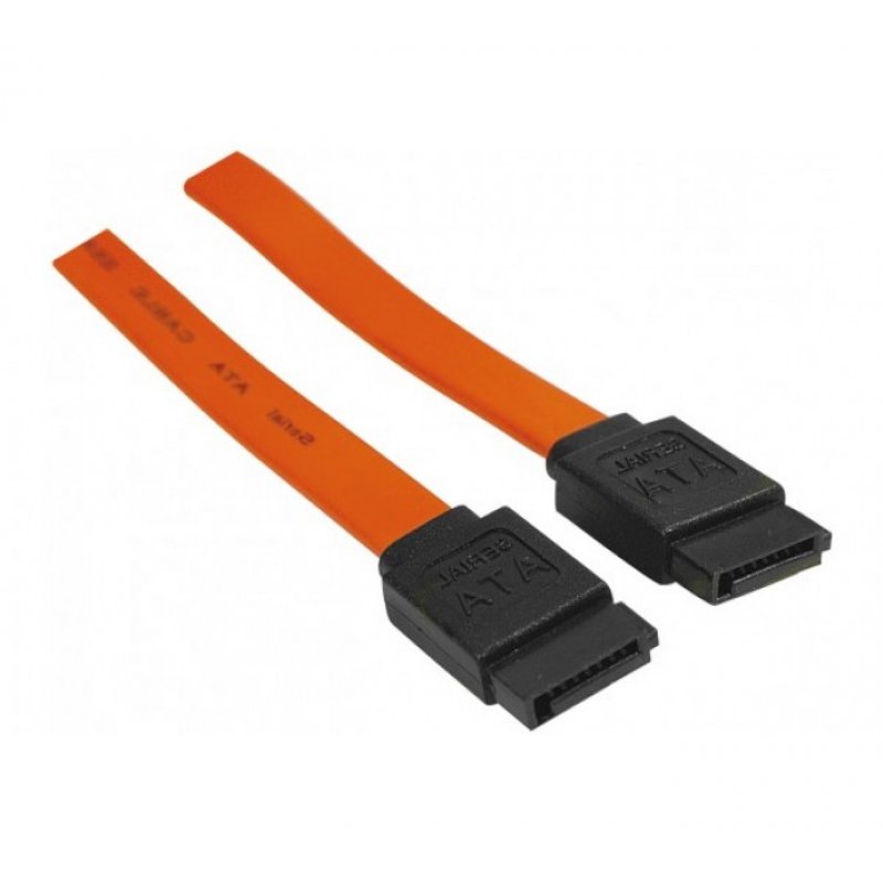 CUC Exertis Connect 147630 SATA cable 0.2 m SATA 15-pin Black, Orange