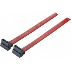 Tecline SATA III 0.5m câble SATA 0,5 m SATA 7-pin Noir, Rouge