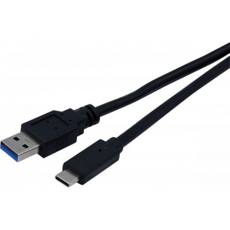 EXC 150337 USB cable 1 m USB 3.2 Gen 1 (3.1 Gen 1) USB A USB C Black
