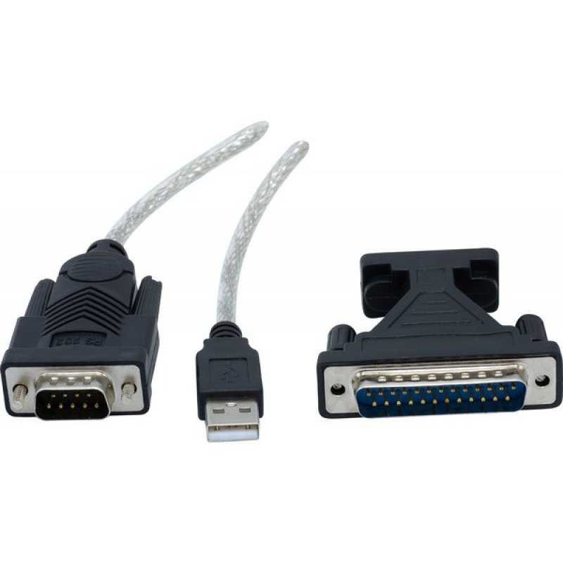 DACOMEX USB2.0 Adapter - DB9/DB25