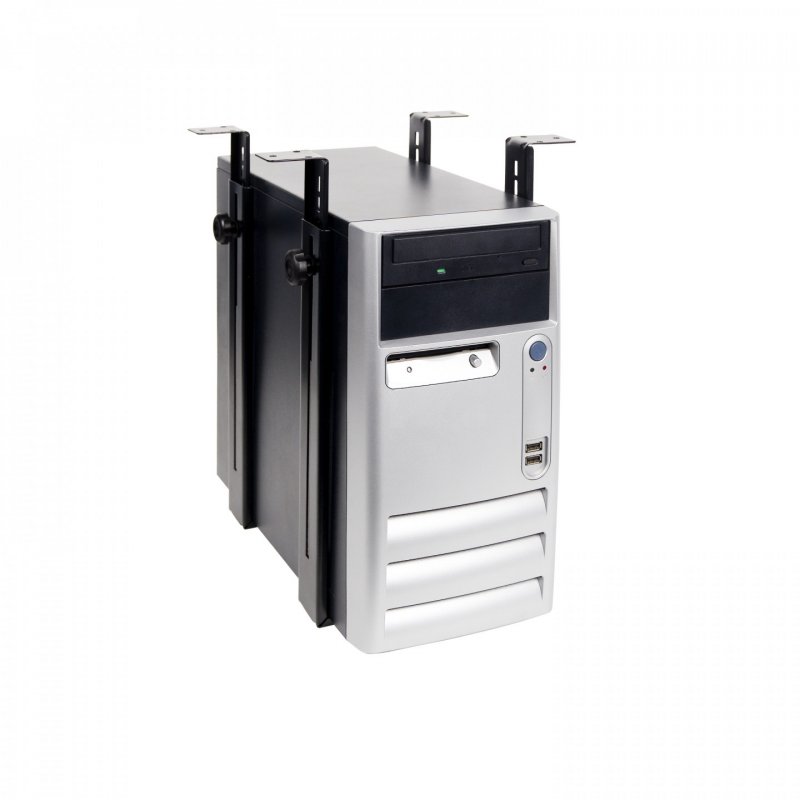 DATAFLEX Adjustable CPU Holder- Black 32183