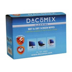 Dacomex 190835 kit de nettoyage pour ordinateur Ordinateur portable Lingettes de nettoyage d'équipement électronique