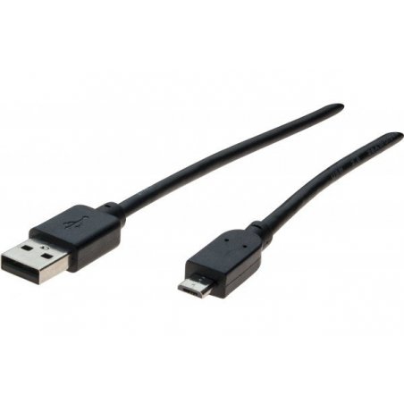 Dacomex 194004 USB cable 1 m USB 2.0 USB A Mini-USB B Black