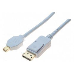 Dacomex 194028 DisplayPort cable 2 m Mini DisplayPort Grey