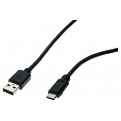 Dacomex 194029 USB cable 1 m USB 2.0 USB A USB C Black