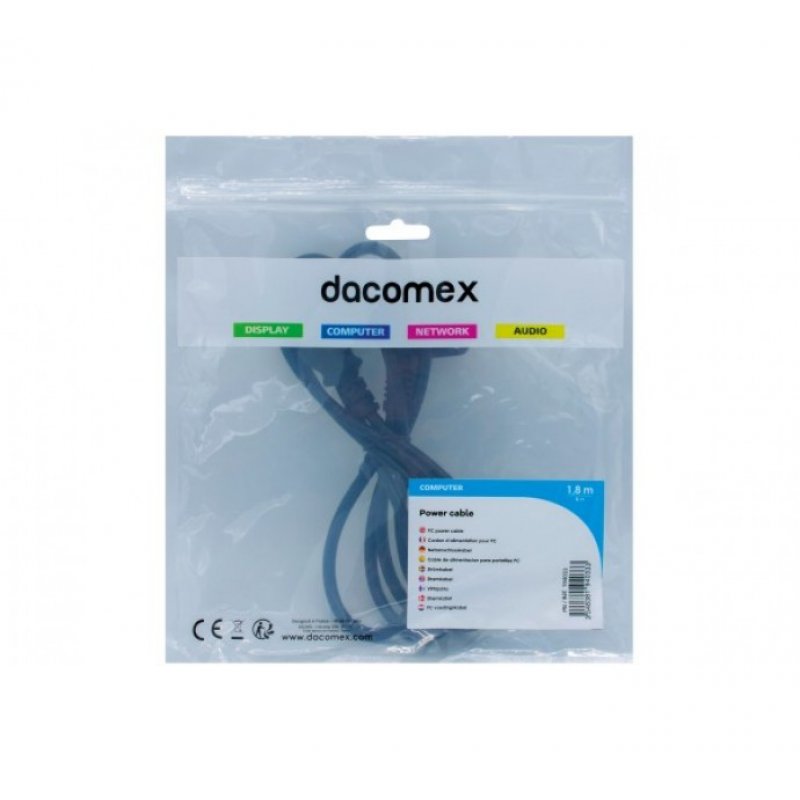 DACOMEX  PC power cable - 1,8 m