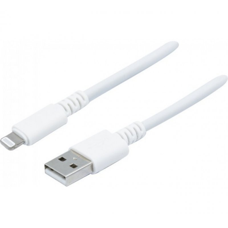Dacomex 194043 mobile phone cable White 2 m USB A Lightning