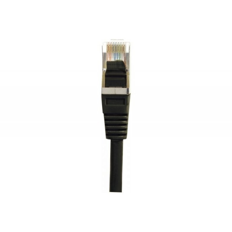Cat6 RJ45 Patch cable F/UTP black - 5 m