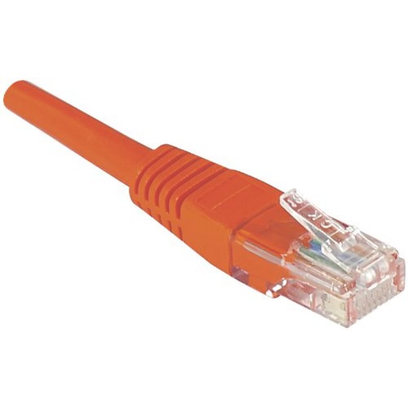 Cat6 RJ45 Patch cable U/UTP red - 15 m