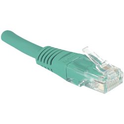Cat6 RJ45 Patch cable U/UTP green - 15 m