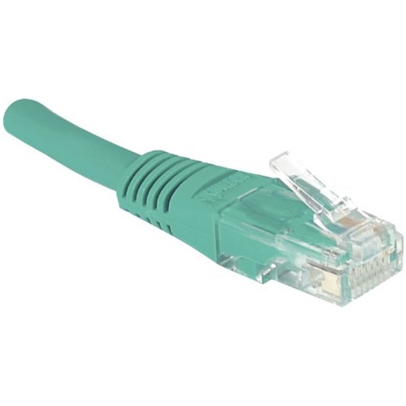 Cat6 RJ45 Patch cable U/UTP green - 20 m