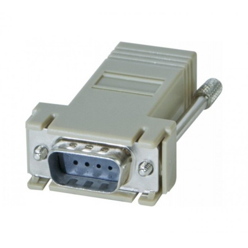DB9 male to RJ-45 adapter
