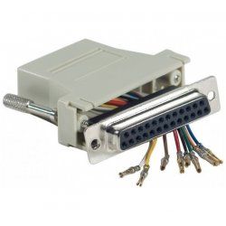 Hypertec 250450-HY changeur de genre de câble RJ-45 DB25 Gris