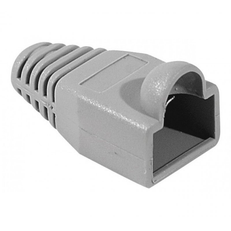 Sleeves for RJ45 Plug 5,5 mm -Bag of 10 Grey