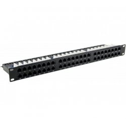 Patch Panel Cat 6 UTP 1U Equipped- 48 ports
