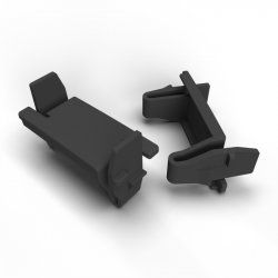 Cable Organizer for 1U Panel- 50 pieces