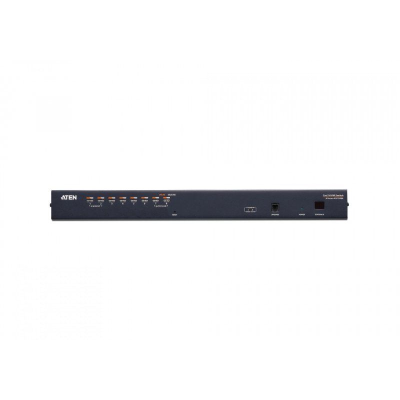 ATEN Commutateur KVM (DisplayPort, HDMI, DVI, VGA) multi-interface Cat 5 à 8 ports