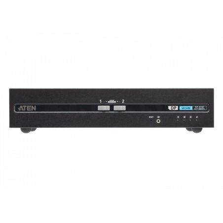 ATEN Commutateur KVM sécurisé DisplayPort à 2 ports USB et double affichage (conforme à PSD PP v4.0)