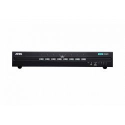 8-Port USB Dual Screen DisplayPort Military Securiy KVM