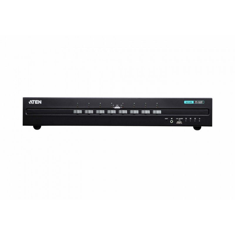8-Port USB Dual Screen DisplayPort Military Securiy KVM