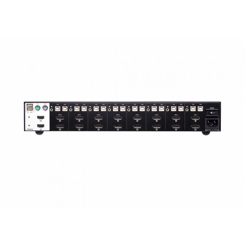 ATEN 8-Port USB DisplayPort Dual Display Secure KVM