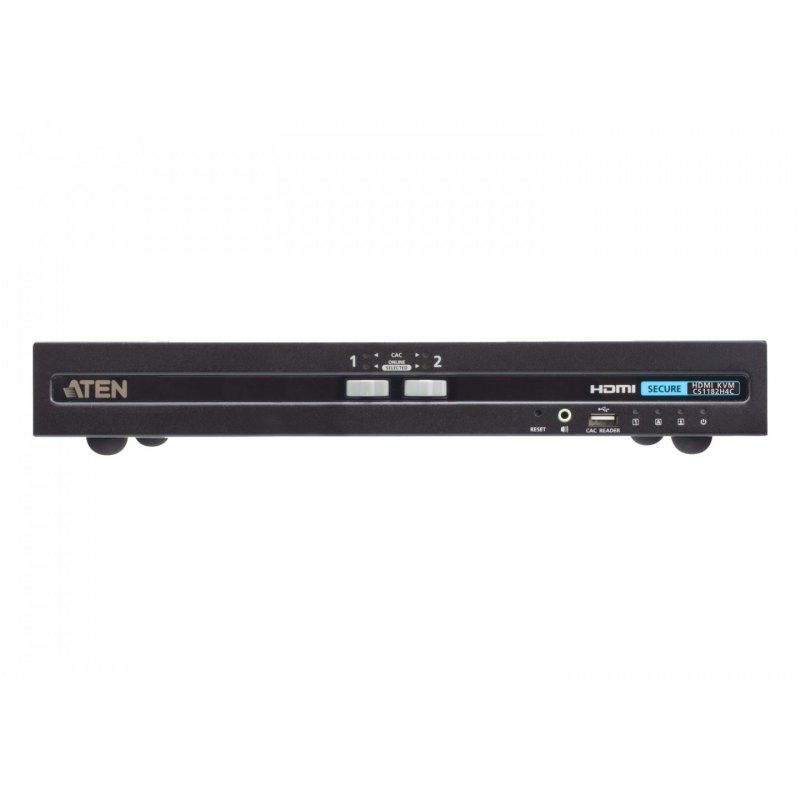 ATEN 2-Port USB HDMI Secure KVM Switch with CAC (PSD PP v4.0 Compliant)