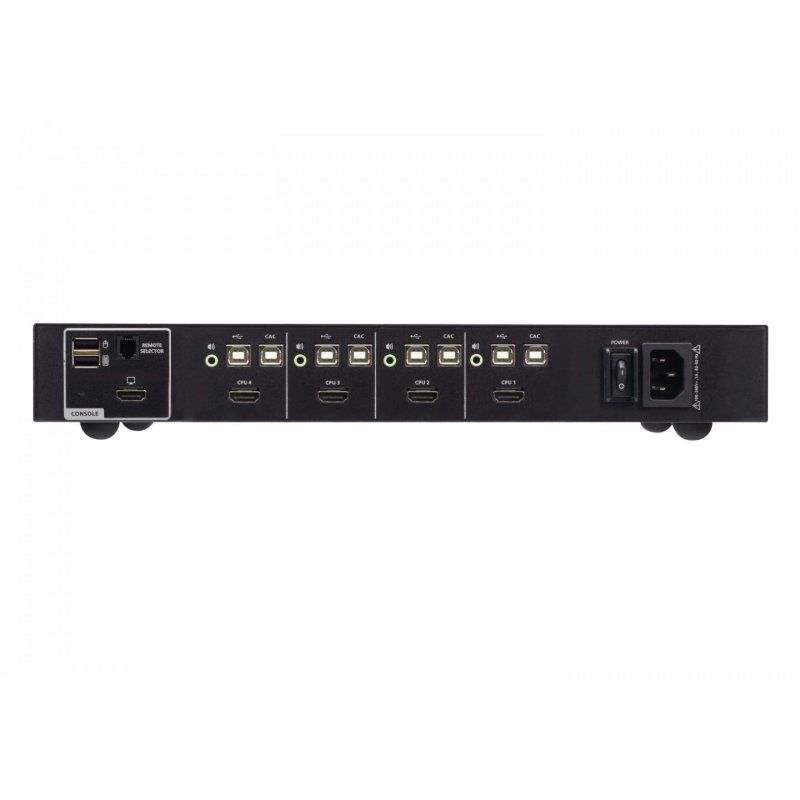 ATEN Commutateur KVM sécurisé HDMI 4 ports USB avec CAC (conforme à la norme PSD PP v4.0)