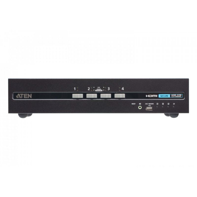 4-Port USB 4K HDMI Dual Display Secure KVM Switch PSDPP4