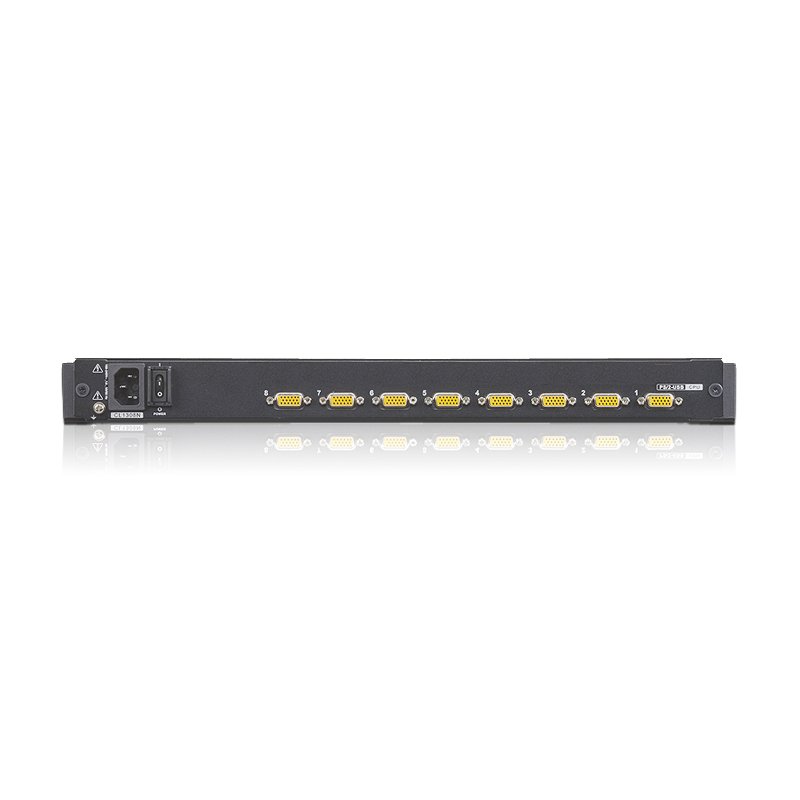 ATEN CL1308N commutateur écran, clavier et souris Grille de montage Noir