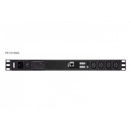 ATEN PE1218S 1U 16A 18 Port Surge Protection Metered PDU