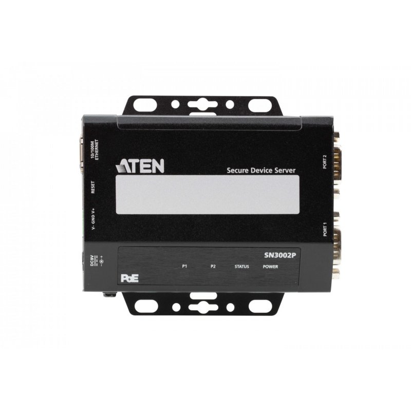 ATEN 2-Port RS-232 Secure Device Server with PoE