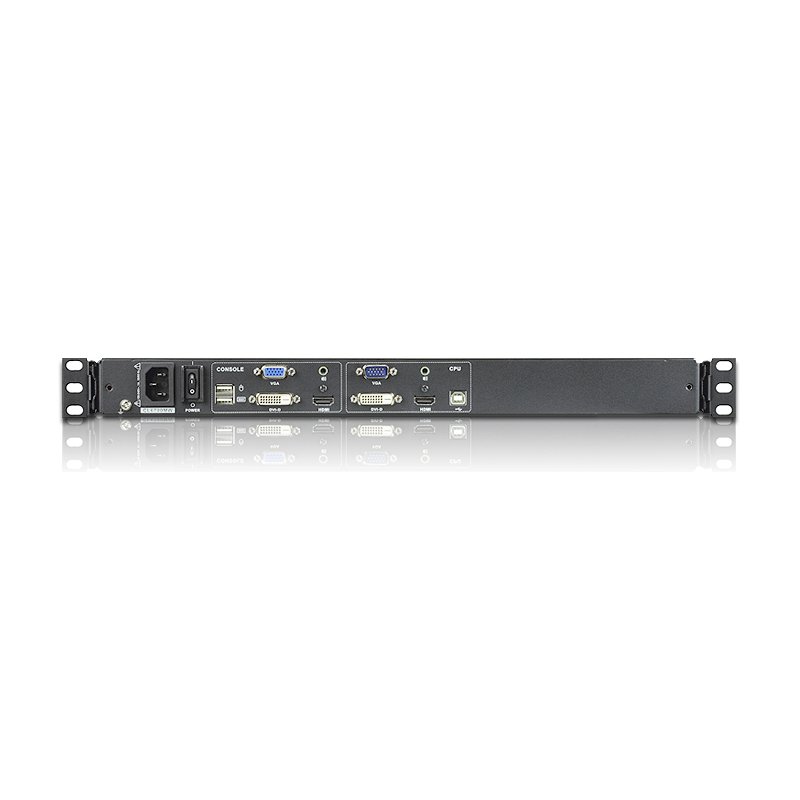 ATEN CL6700MW commutateur écran, clavier et souris Grille de montage Noir
