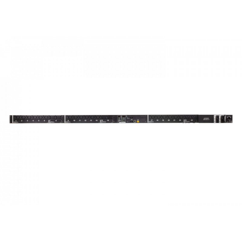 24 outlet 0U PDU, Metered+ Switch by Outlet 18x C13 & 6x C19