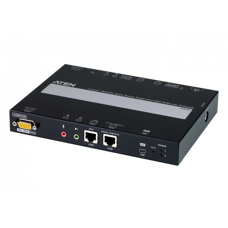ATEN CN9000 KVM Dual IP Power Redund. Vir.Media