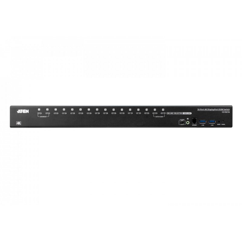 ATEN 16-Port USB 3.0 4K DisplayPort KVM Switch