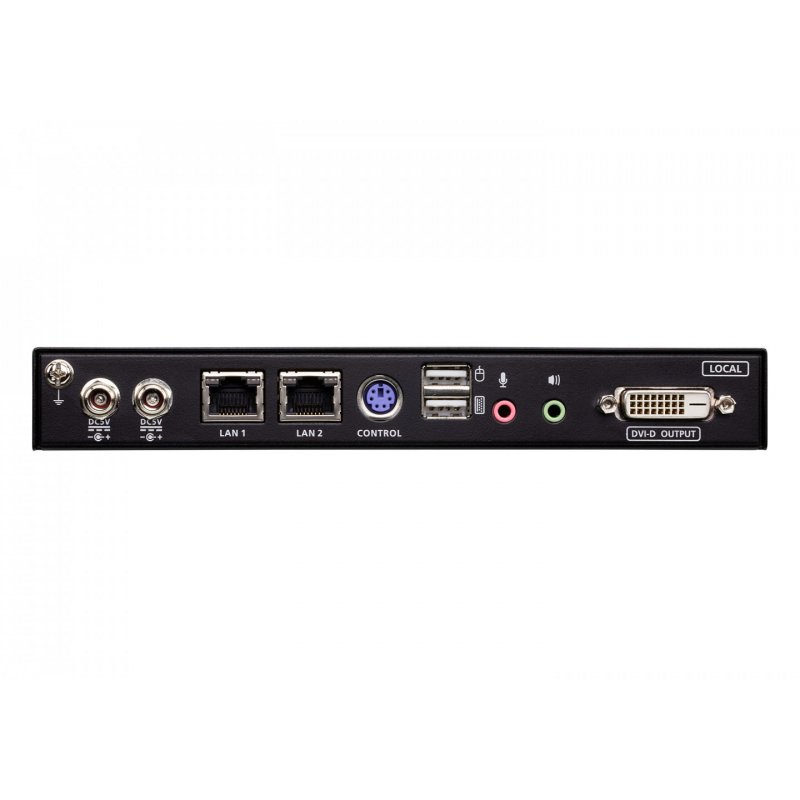ATEN 1 Commutateur KVM DVI à un port sur IP accès de partage local/distant