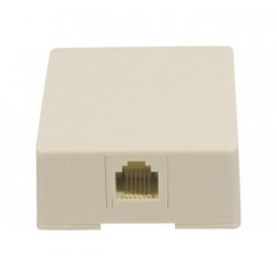 EXC 270020 boitier de prise de courant RJ-45 Gris