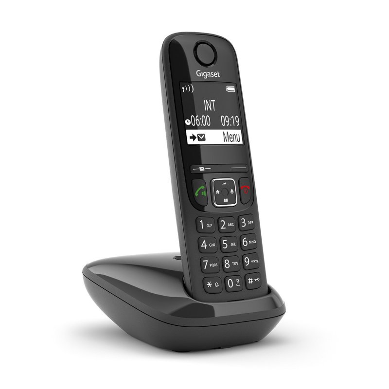 GIGASET AS690 DECT PHONE BLACK