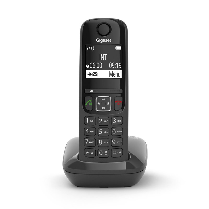 GIGASET AS690 DECT PHONE BLACK