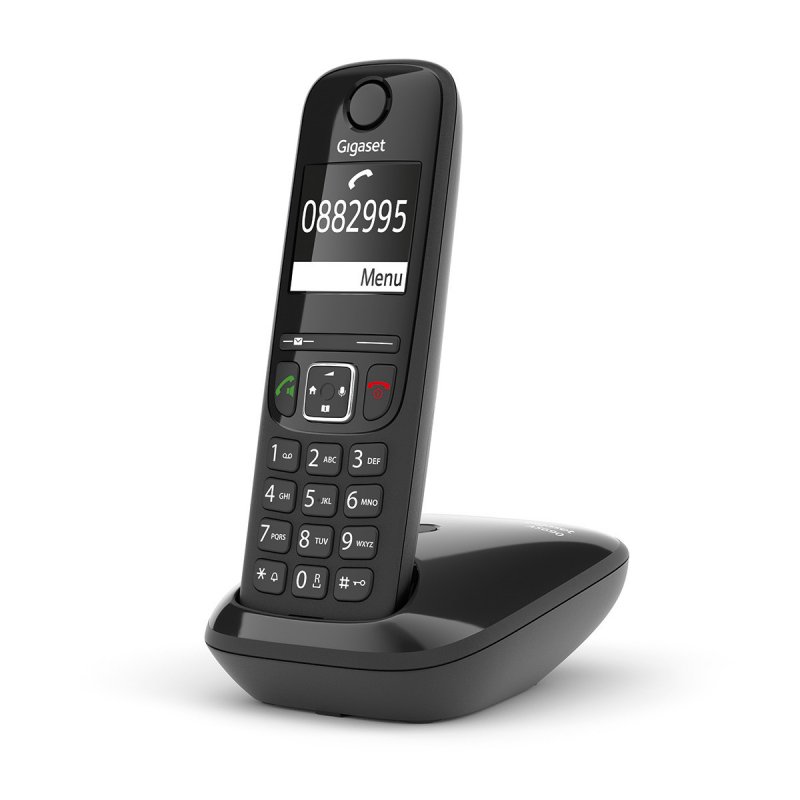 GIGASET AS690 DECT PHONE BLACK