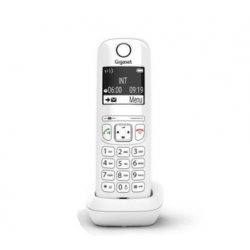 Gigaset AS690A Analog/DECT telephone White