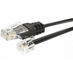CUC Exertis Connect 284998 telephone cable 1 m Black