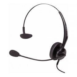 Dacomex 292010 écouteur/casque Avec fil Arceau Bureau/Centre d'appels Noir