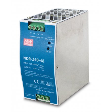 PLANET PWR-240-48 power supply unit 240 W Blue, Grey