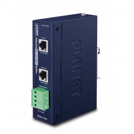 PLANET IP30 Outdoor PoE Splitter 12/24V -40/75°