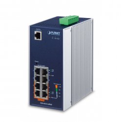 PLANET IGS-4215-4P4T Industrial Switch. 8P giga with 4 poe+