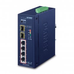 PLANET IGS-624HPT Industrial Switch 4x Giga PoE+2 SFP Ports